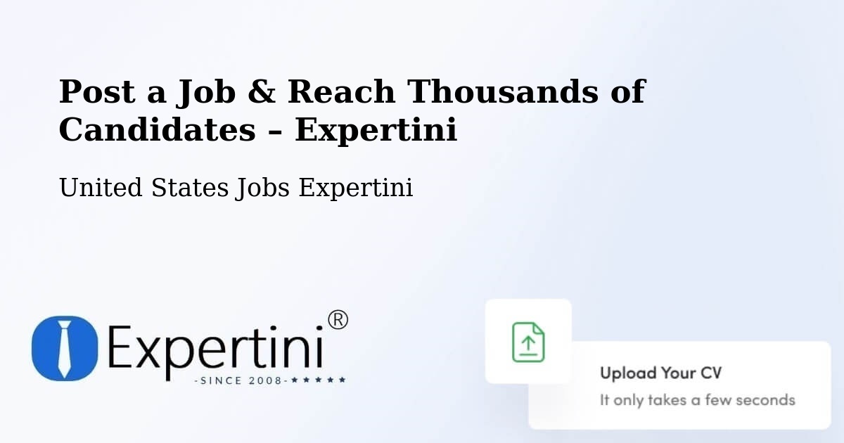 Post a Job in Vallejo – Hire the Right Talent - Vallejo, United States Jobs Expertini