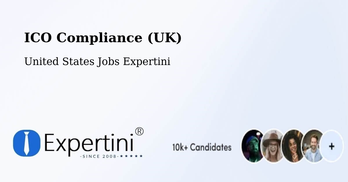 UK Data Protection & ICO Compliance – Vallejo - United States Jobs Expertini